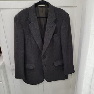 Vintage Evan-Picone 100% Camel Hair Blazer Jacket Sport Coat Size 42L
